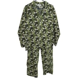 Sant and Abel pajama set Women's Small Sleepwear long sleeve top & Pants floral